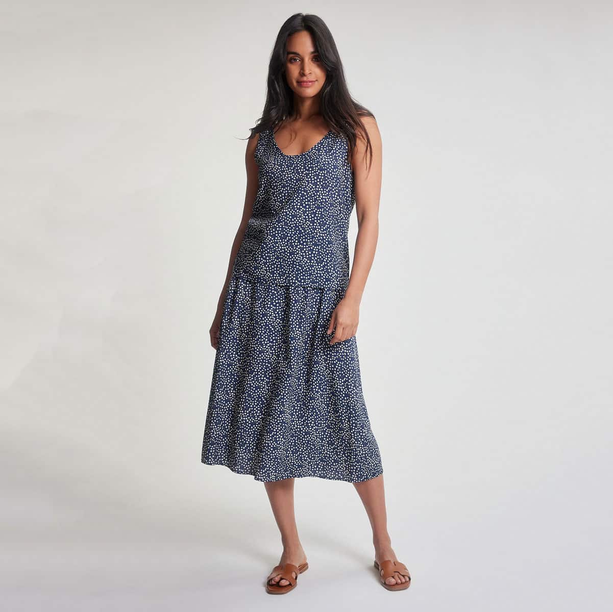 FIG Chloe Tank Top - Flora Sail