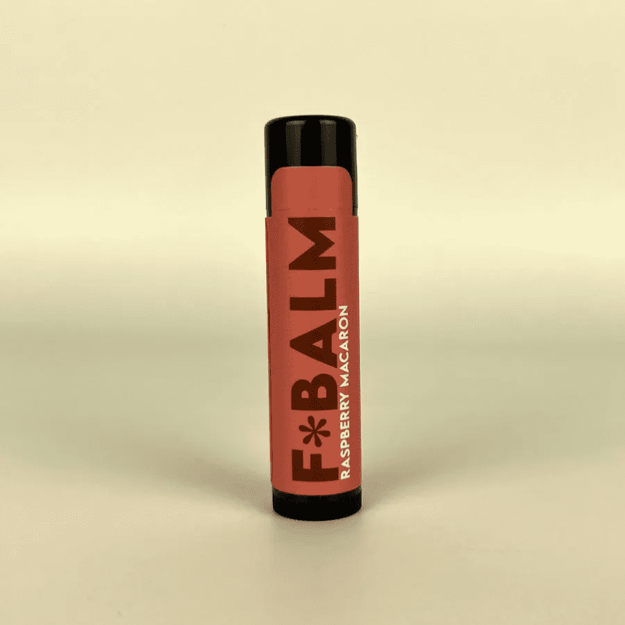 Charleston & Harlow F*BALM Raspberry Macaron Lip Balm