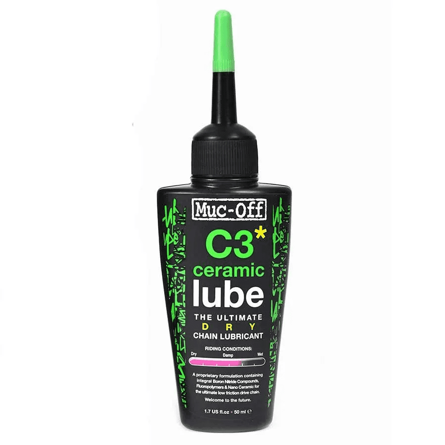 Muc-Off Ceramic Dry Lubricant, 50ml with UV Torch