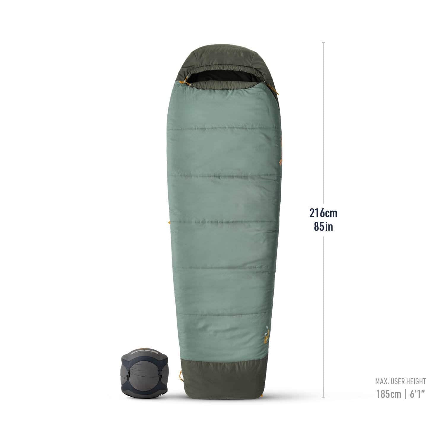 Sea to Summit Boab Synthetic Sleeping Bag -9C Regular Length