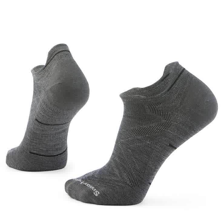 Smartwool Run Zero Cush Low Socks Medium Gray L