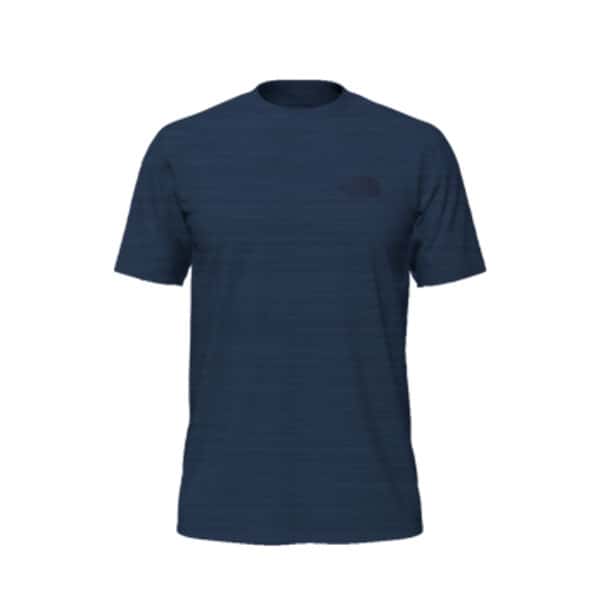 The North Face M Tri-Blend Tee Shady Blue White Heather