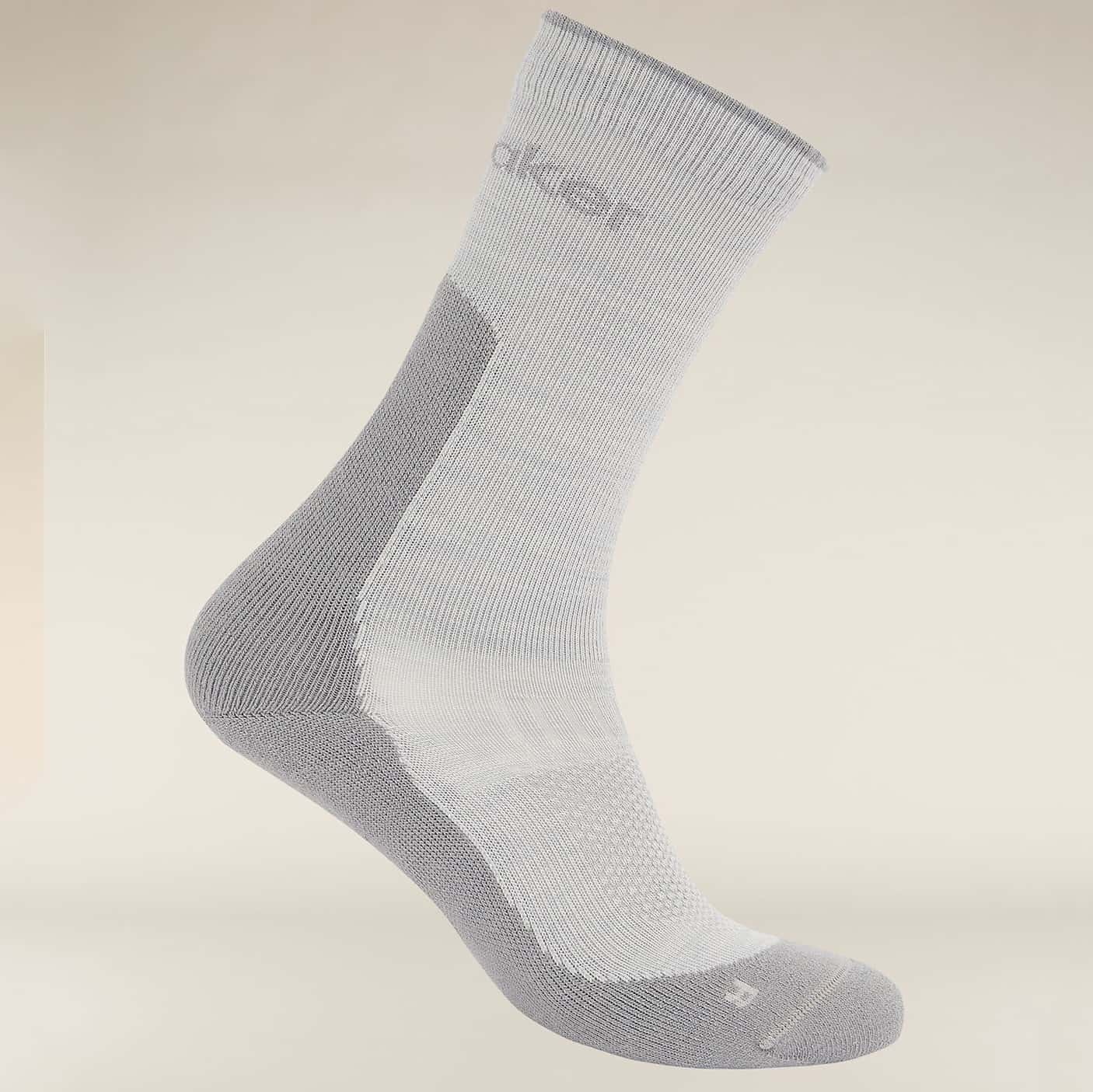 Icebreaker W Merino Hike+ Light Crew Ether/Alloy