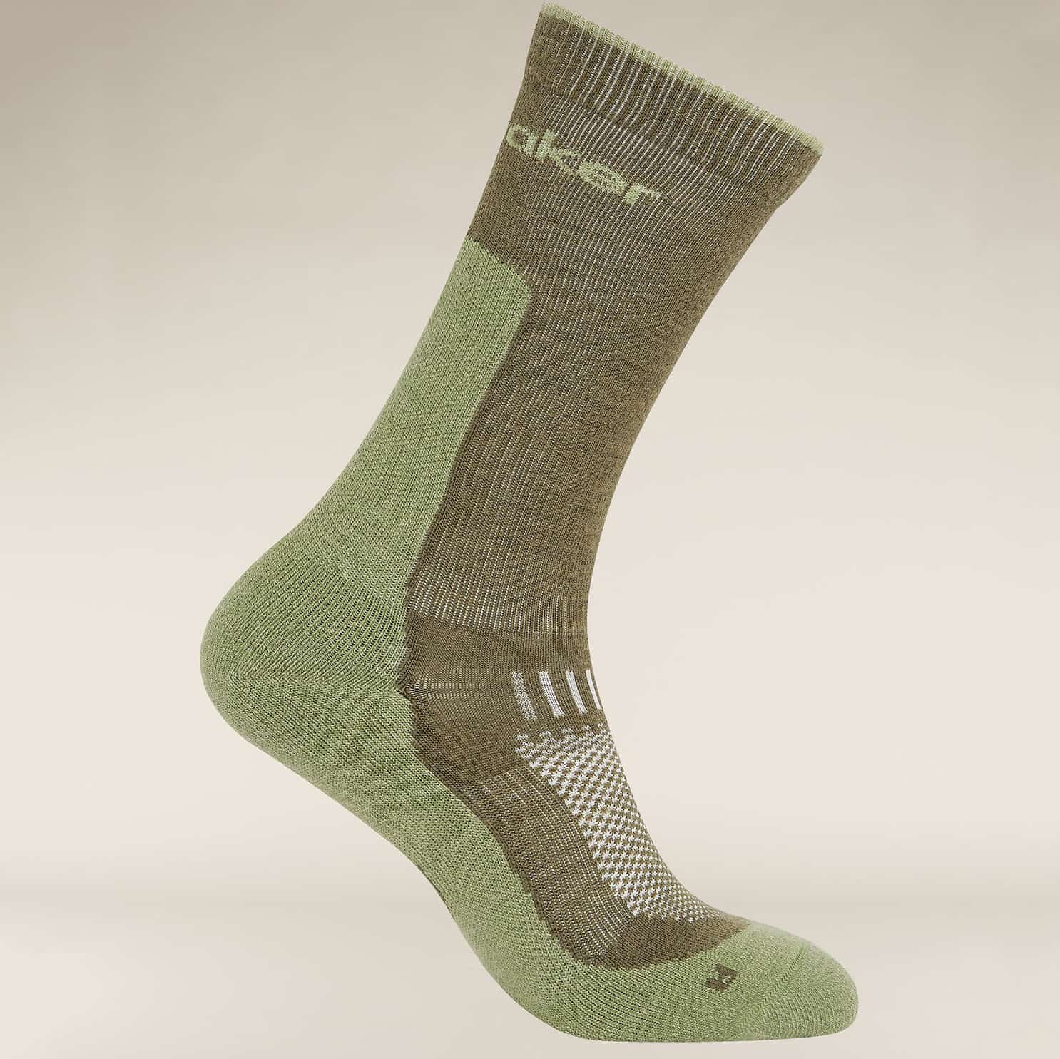 Icebreaker M Merino Hike+ Light Crew Loden/Lichen