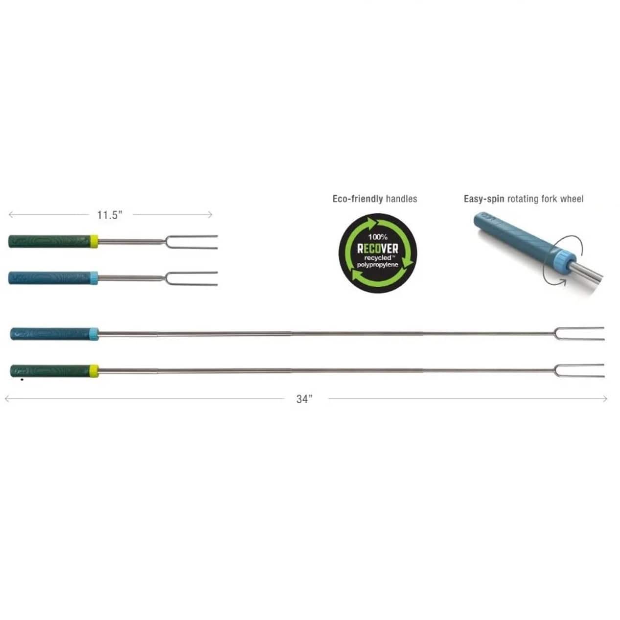 UCO Telescopic Roasting Fork 2-Pack - Image 2