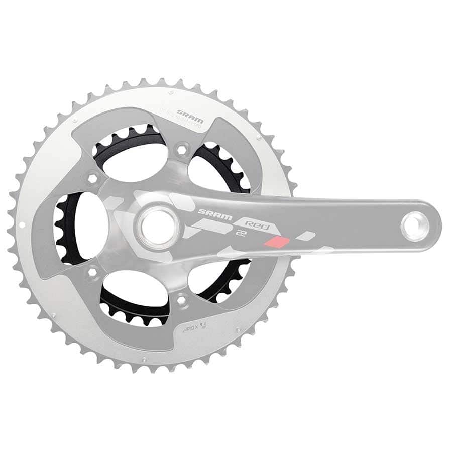Sram 34D 11sp BCD: 110mm 5 Blts Red X-Glide Inner Chainring Fr 34/50 Aluminum Black 11.6218.010.008