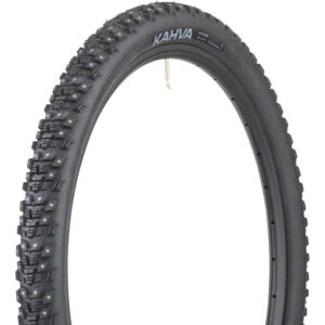 45NRTH Kahva Tire - 27.5 x 2.1, Tubeless, Folding, Black, 60 TPI, 240 Concave Carbide Studs