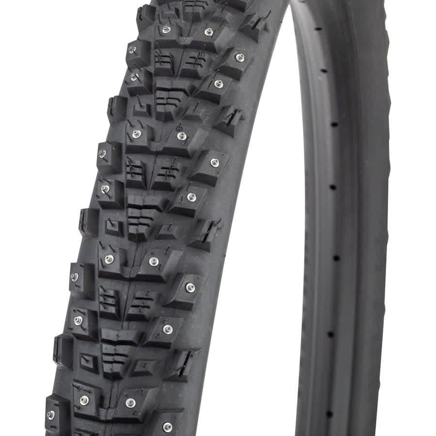 45NRTH Kahva Tire - 27.5 x 2.1, Tubeless, Folding, Black, 60 TPI, 240 Concave Carbide Studs - Image 4