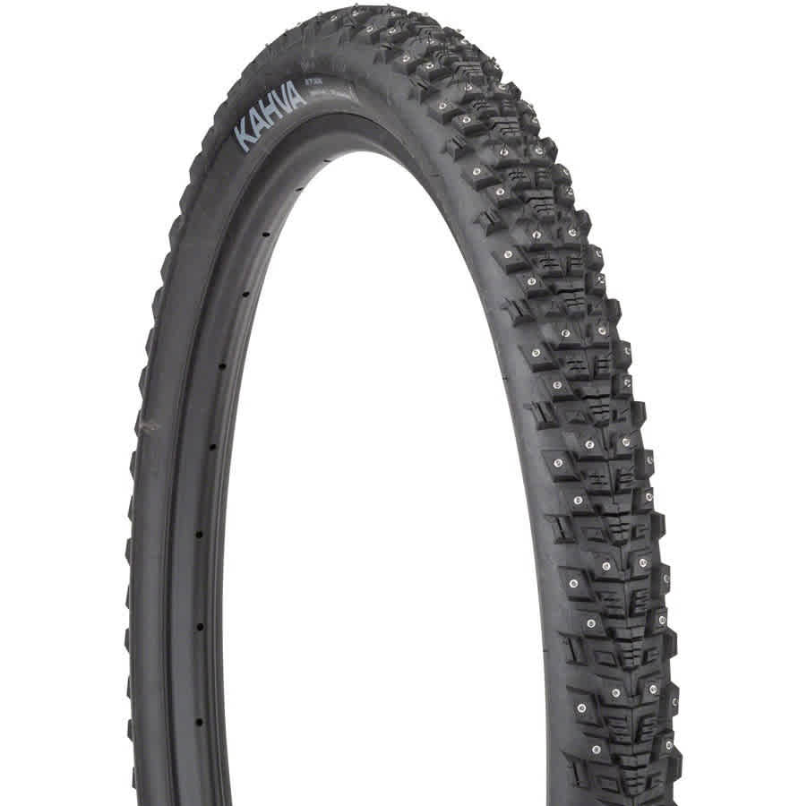 45NRTH Kahva Tire - 27.5 x 2.1, Tubeless, Folding, Black, 60 TPI, 240 Concave Carbide Studs - Image 2