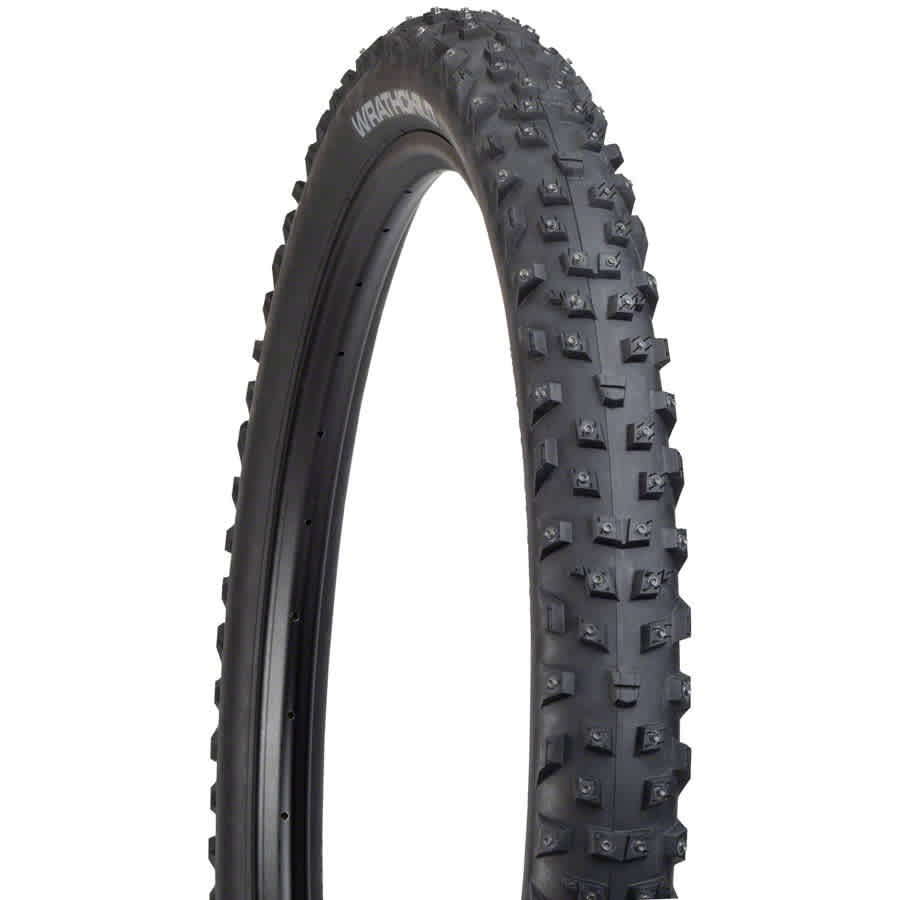 45NRTH Wrathchild Tire - 29 x 2.6, Tubeless, Folding, Black, 120 TPI, 252 XL Concave Carbide Aluminum Studs - Image 2