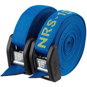 NRS Buckle Bumper Straps Size: 15' Pair, Iconic Blue