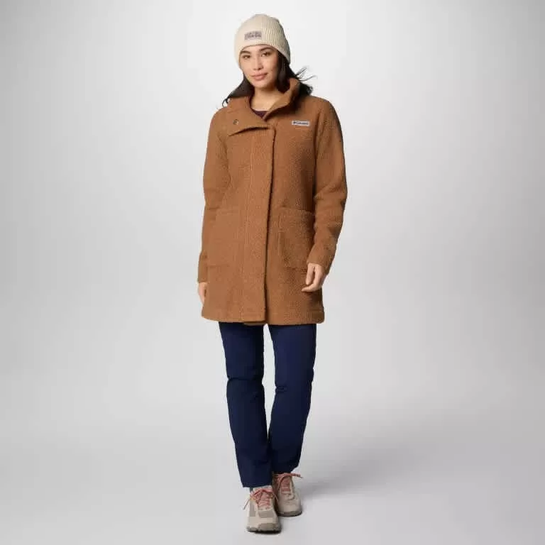 Columbia W Panorama Long Jacket Camel - Image 5