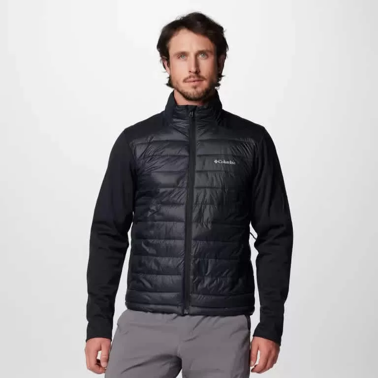 Columbia M Tech Hybrid Softshell Grey /Blk
