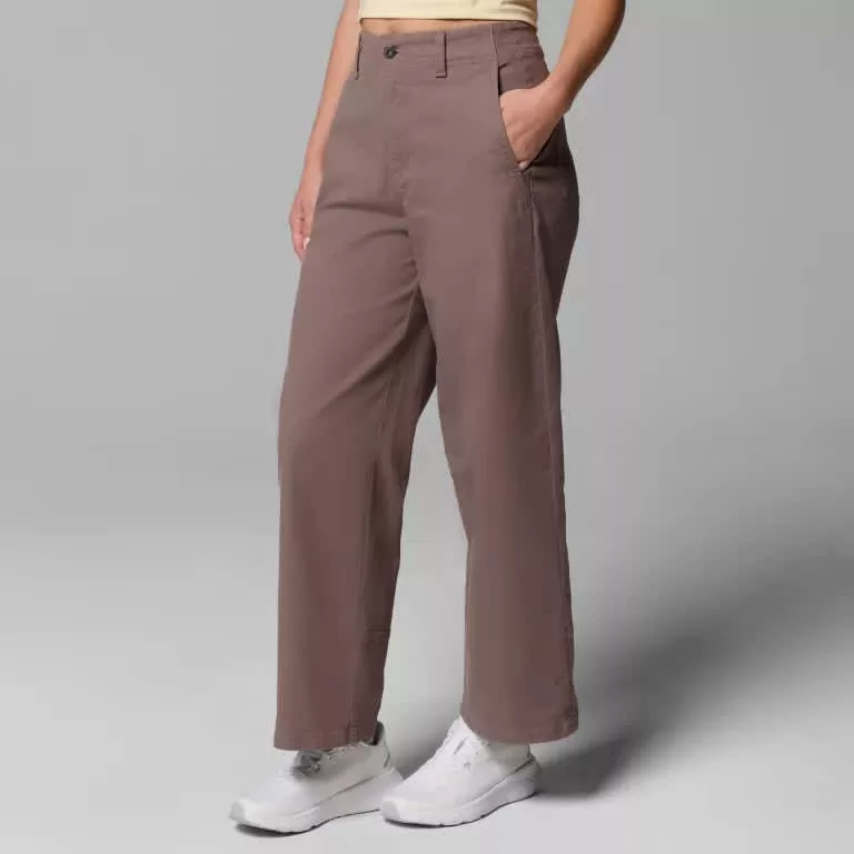 Columbia W ROC Wide Leg Pant Iron - Image 3