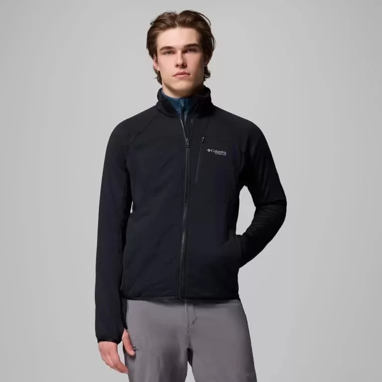 Columbia M Arctic Crest Hybrid Full Zip Black