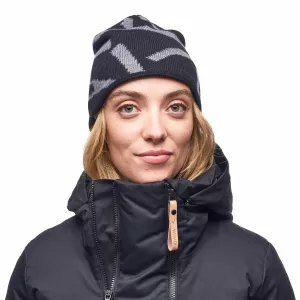 Indyeva Gorro Black Branch Print