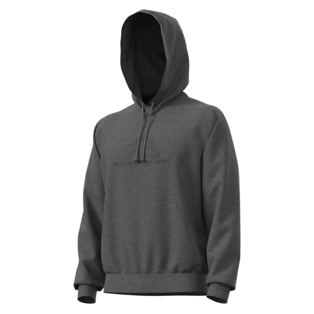 The North Face M Evolution MTN Hoodie-Grey Heather - Image 3