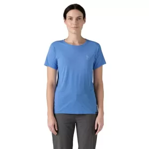Patagonia W Cap Cool Daily Shirt Swelldrifter: Blue