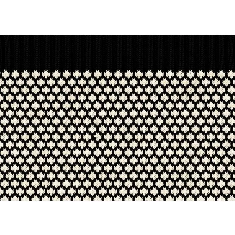 Smartwool Popcorn Polka Dot Crew Socks Black - Image 3