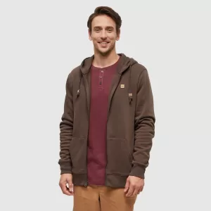 tentree M Reynard Zip Hoodie Kona