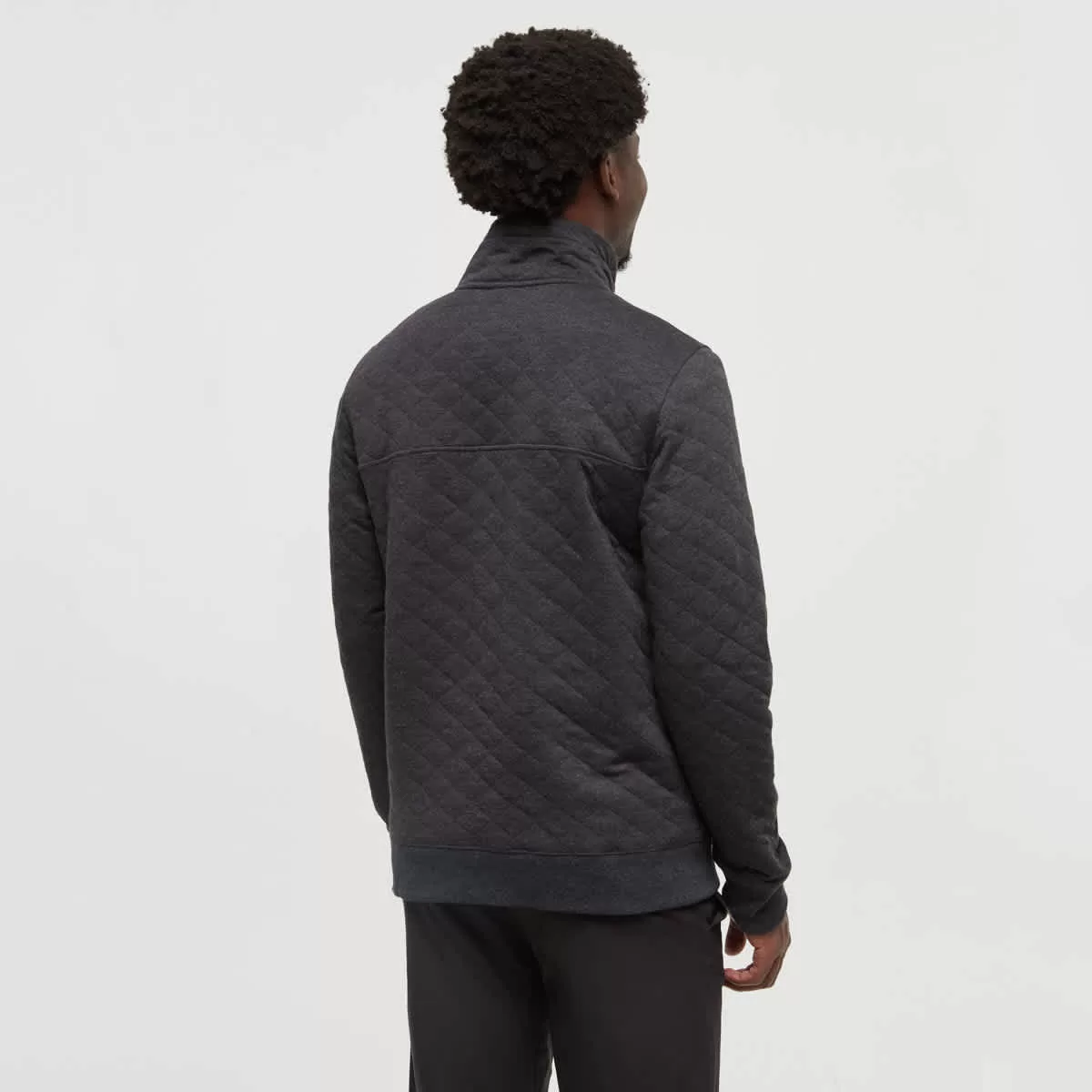 tentree M Begbie Full Zip Meteorite Heather - Image 2