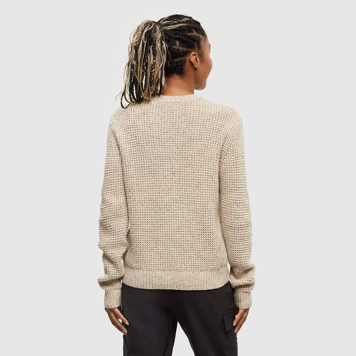 tentree W Morrell Sweater Warm Oak Nep - Image 2