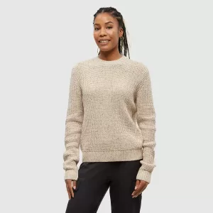 tentree W Morrell Sweater Warm Oak Nep