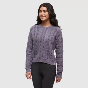 tentree W Pinnacle Sweater Smokey Violet Heather