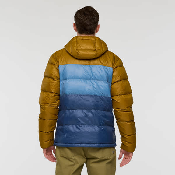 Cotopaxi M Fuego Max Down Hooded Jacket Bronze / Sea - Image 3
