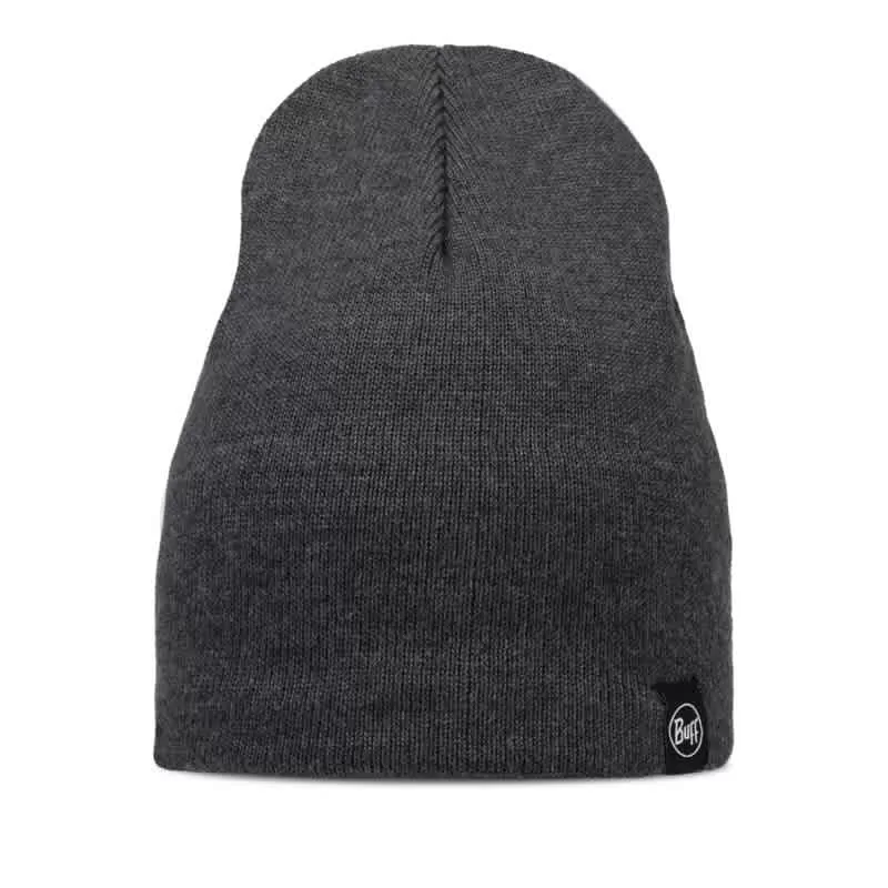 Buff Knitted & Fleece Band Beanie Lilon Short HEATHER GREY - Image 3