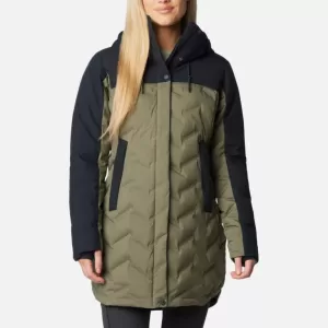 Columbia W Mountain Croo III M Down Jacket Grn