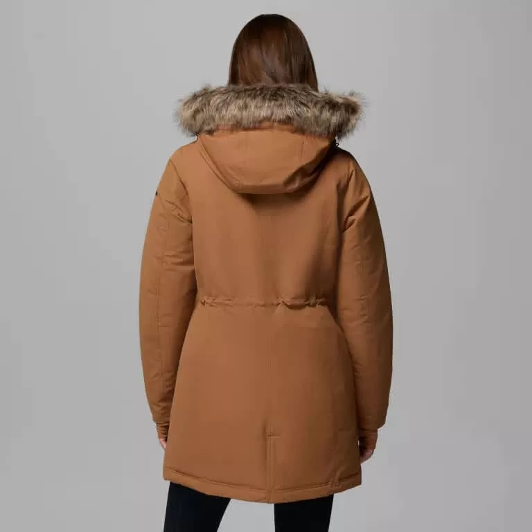 Columbia W Little Si II Insulated Parka Camel Brown - Image 4