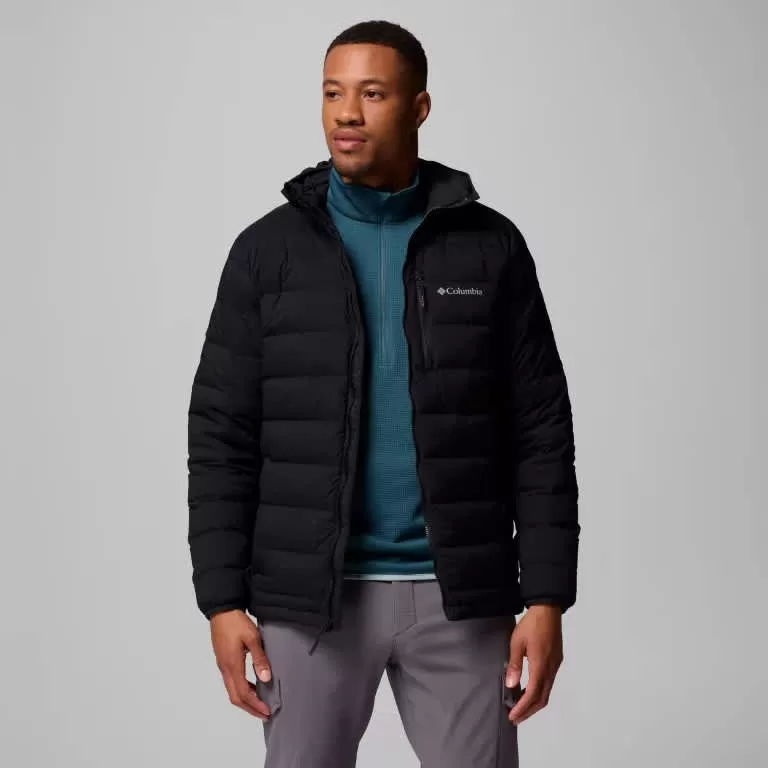 Columbia M Drift Peak Stretch Down Jacket Black - Image 2