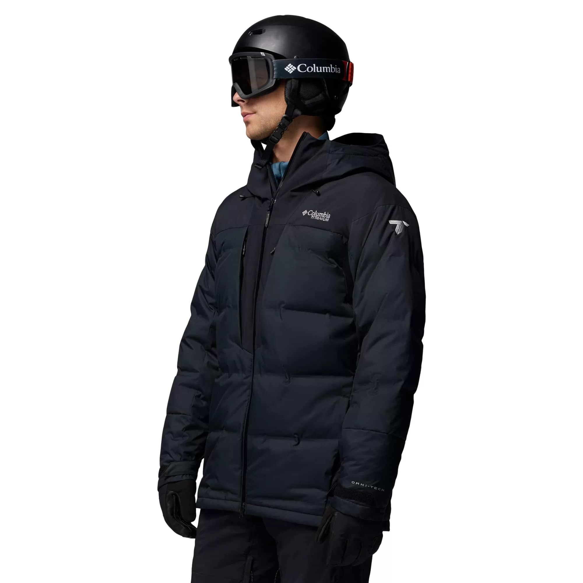 Columbia M Glacier Ridge Down Jacket Black - Image 2