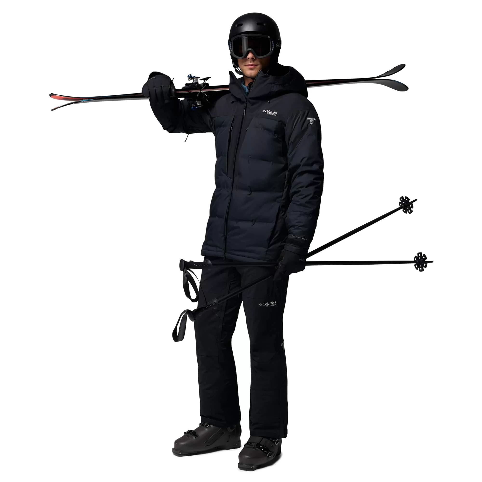 Columbia M Glacier Ridge Down Jacket Black - Image 4