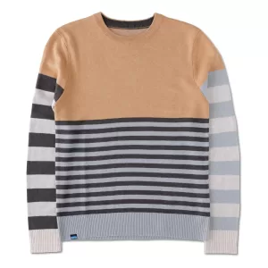 Kavu W Hillrose Sweater-Stripe Fuse