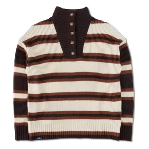 Kavu W Nola  Sweater -Ridge Stripe