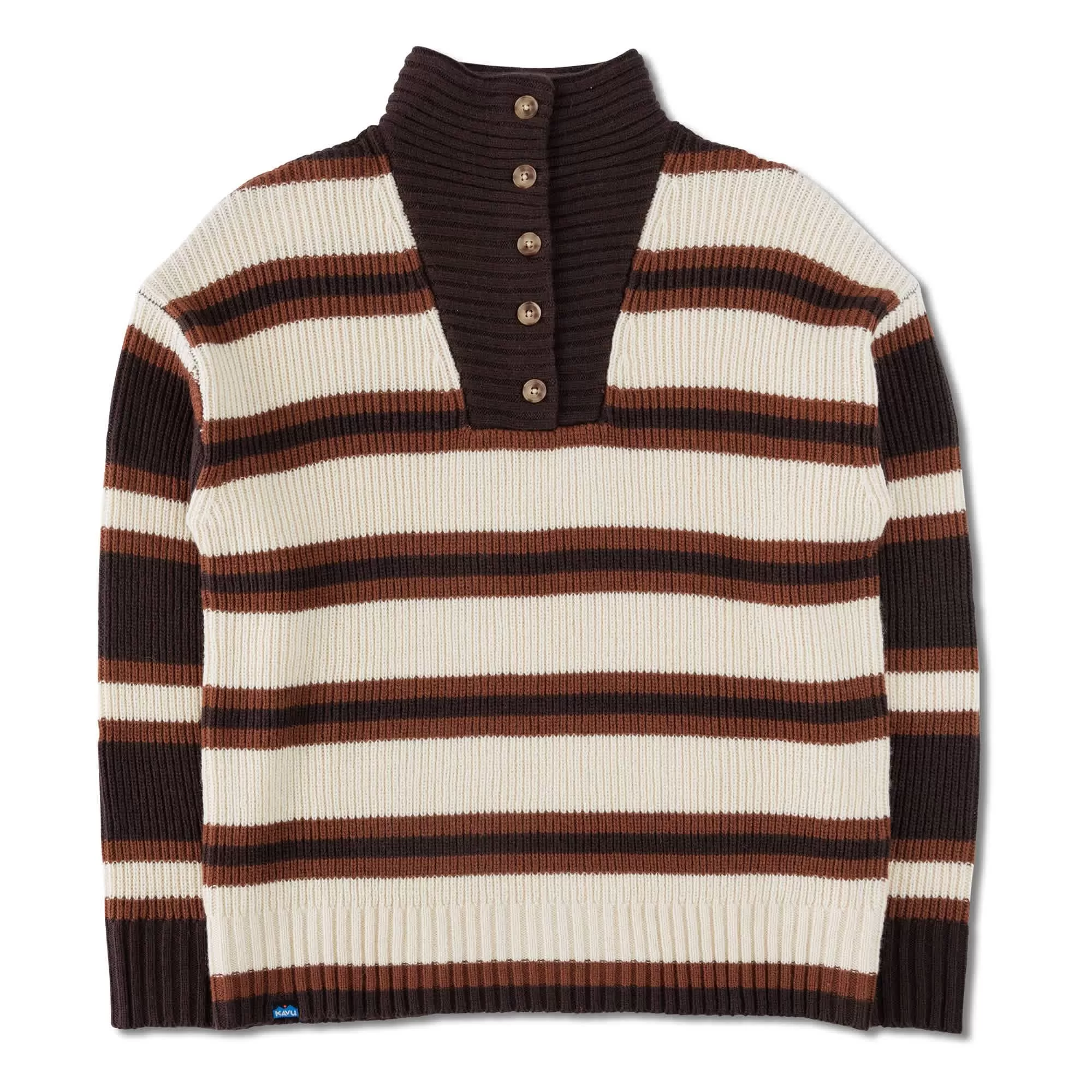 Kavu W Nola Sweater -Ridge Stripe
