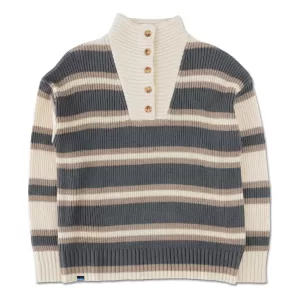 Kavu W Nola  Sweater -Storm Stripe