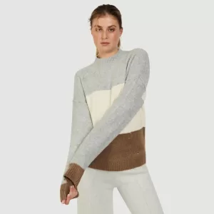 FIG KANSAI SWEATER - GREY HEATHER COMBO