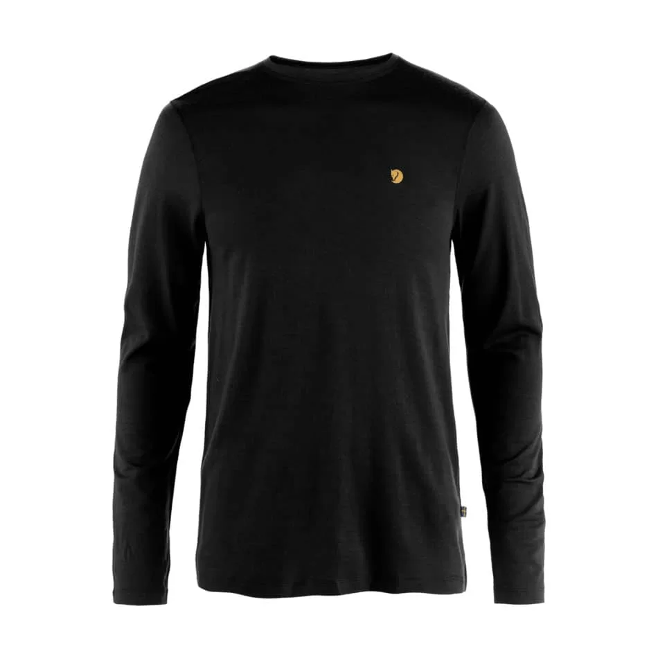 Fjallraven M Bergtagen Merino 190 LS Black