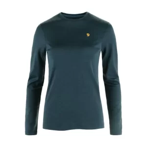 Fjallraven W Bergtagen Merino 190 LS MTN Blue