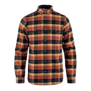 Fjallraven M Singi Heavy Flannel Shirt Autumn - Navy