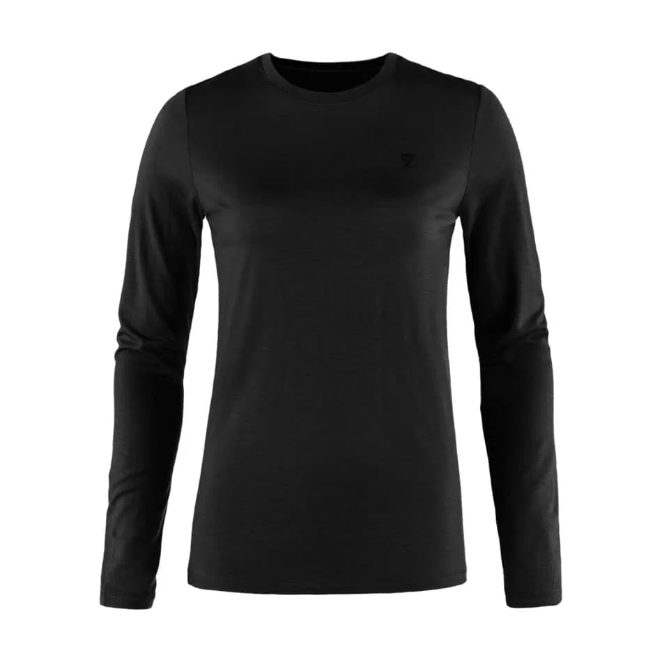Fjallraven W Abisko Wool LS Black