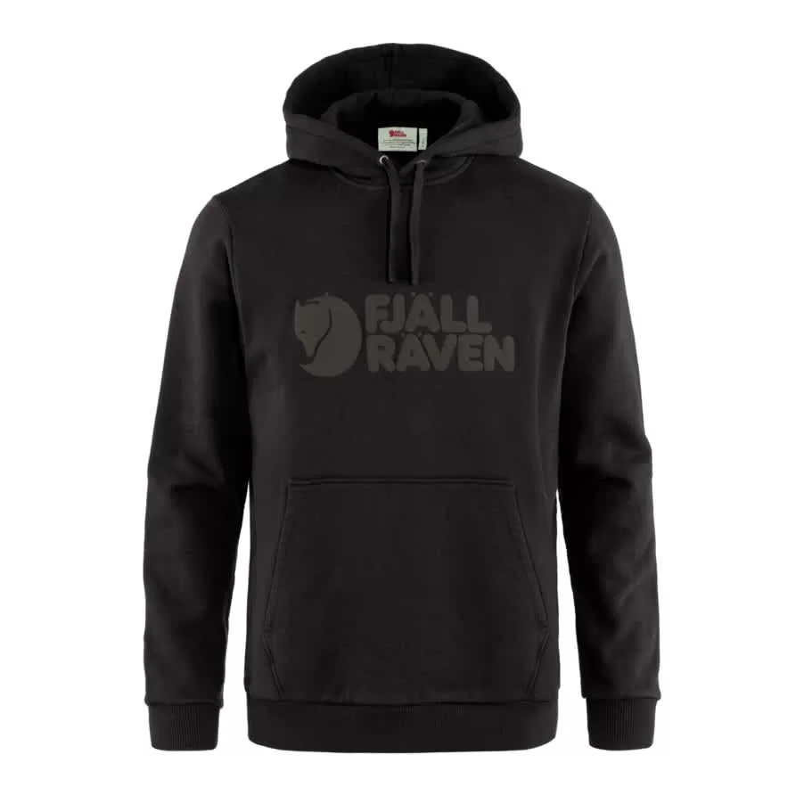 Fjallraven M Fjällräven Logo Hoodie Black