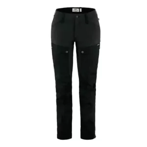 Fjallraven W Keb Trousers Curved Black