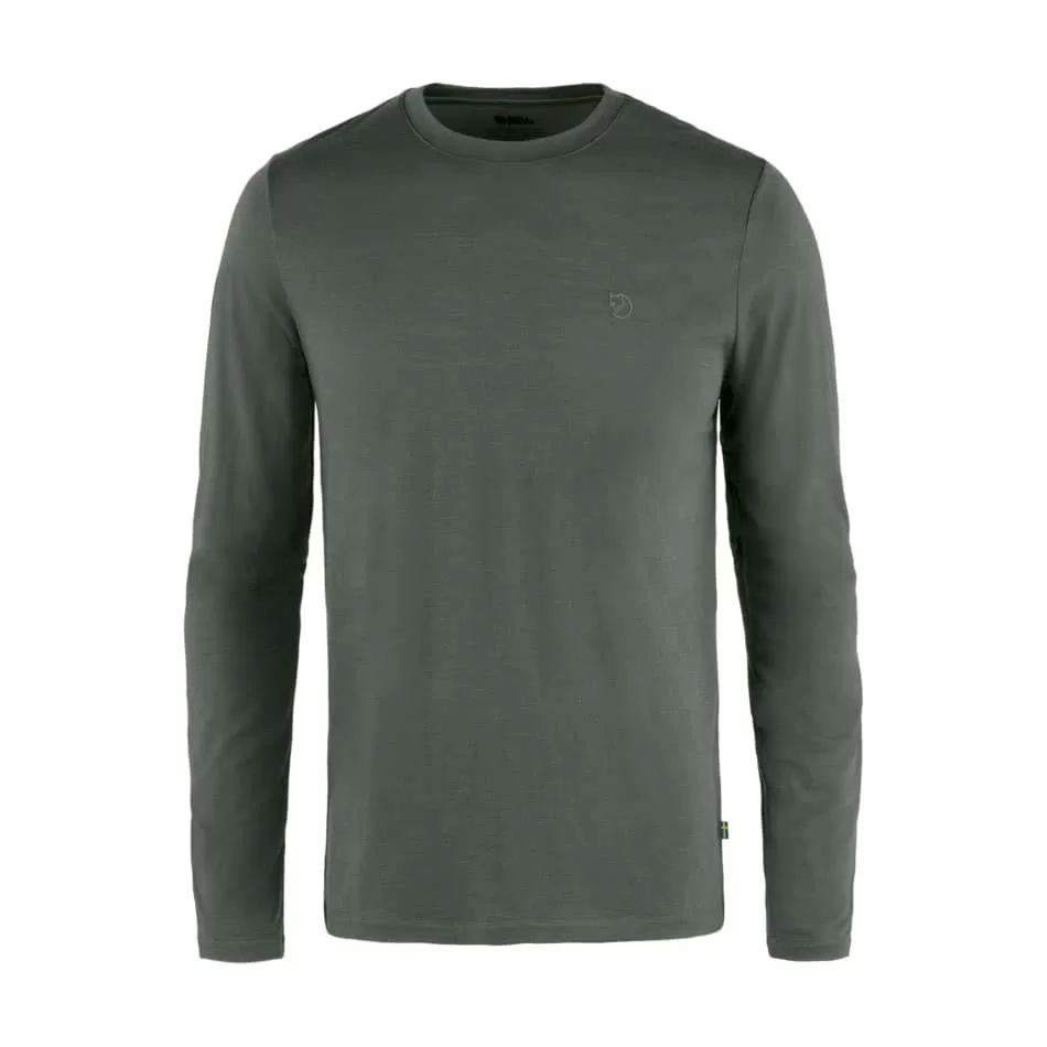Fjallraven M Abisko Wool LS Basalt