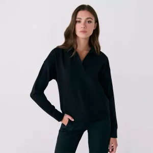 Lole Mindset Polo Top - Black