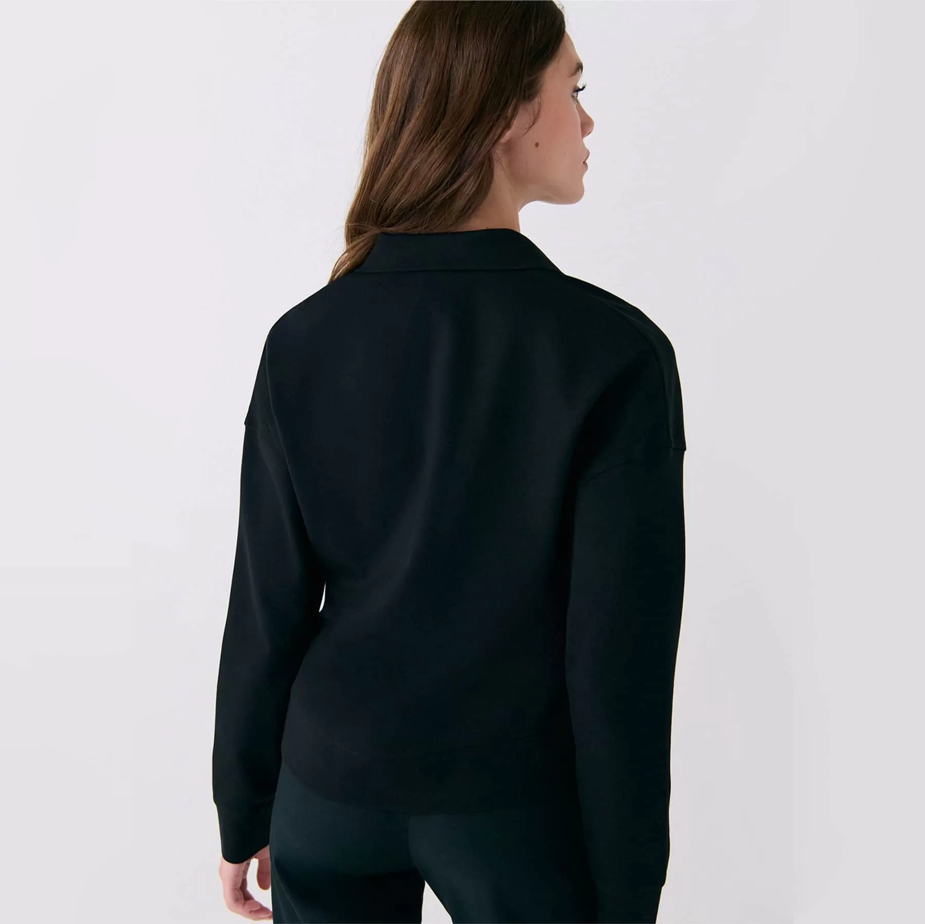 Lole Mindset Polo Top - Black - Image 2