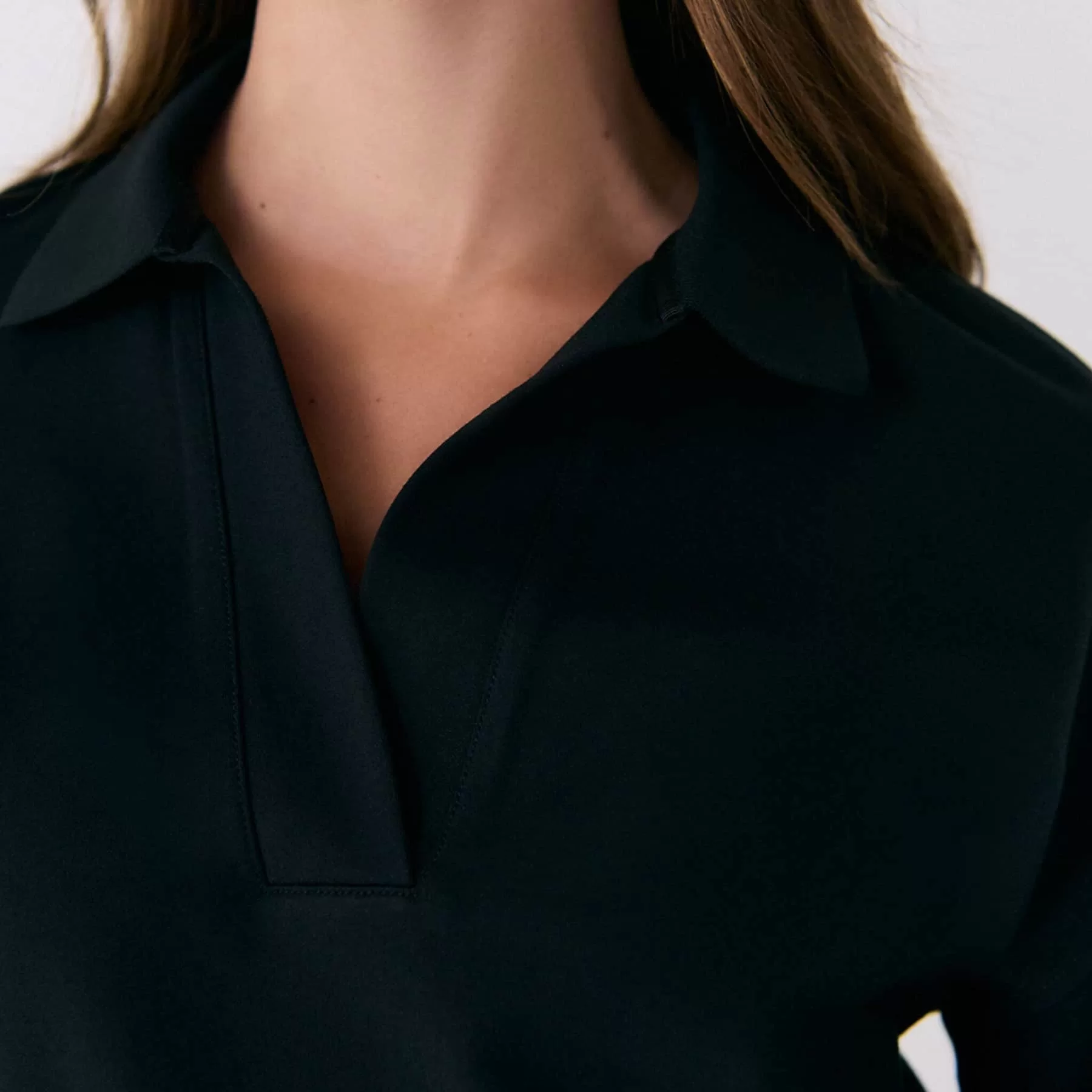 Lole Mindset Polo Top - Black - Image 4